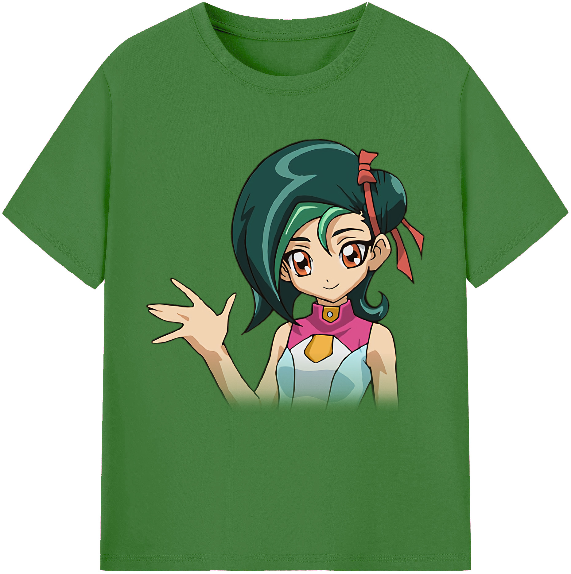 （画像用） 遊☆戯☆王 Yu-Gi-Oh! レディースカジュアルプリントTシャツ（綿100％）